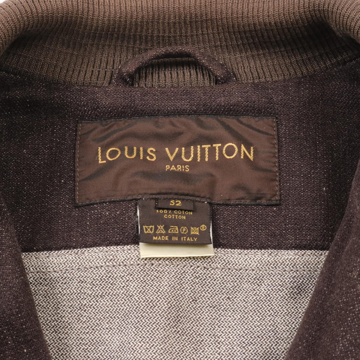 Louis Vuitton Denim Jacket Cotton Outerwear