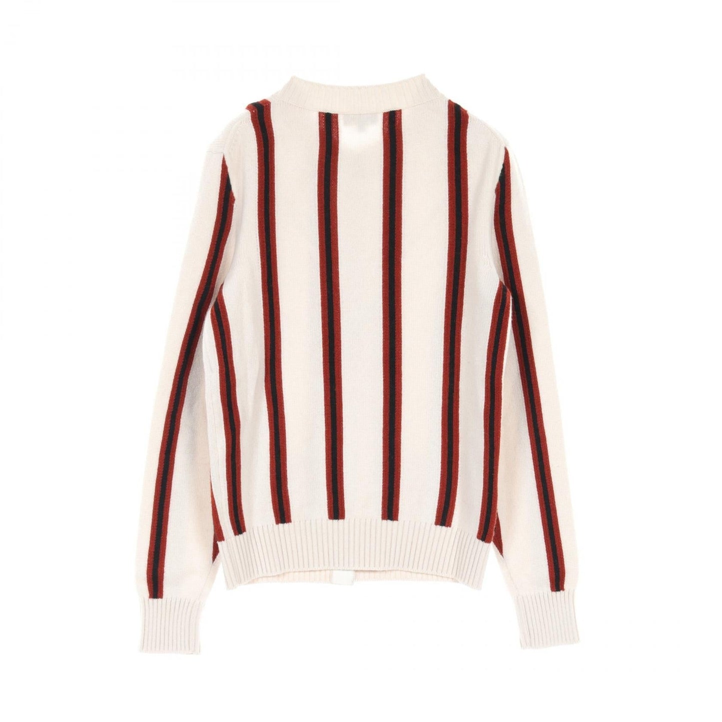 Chanel Cashmere Cardigan Ivory/Black/Brown