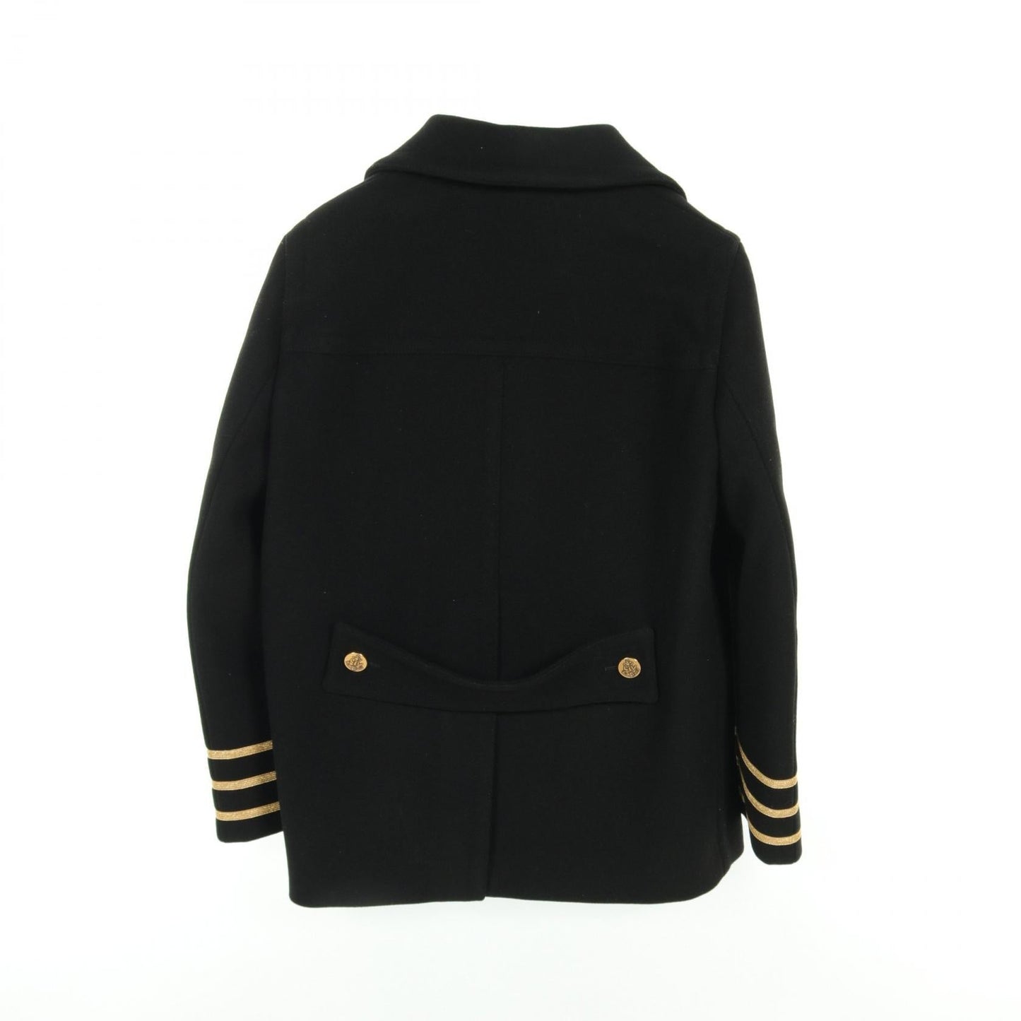 Louis Vuitton Wool Golden Trim Peacoat 1AB6RQ