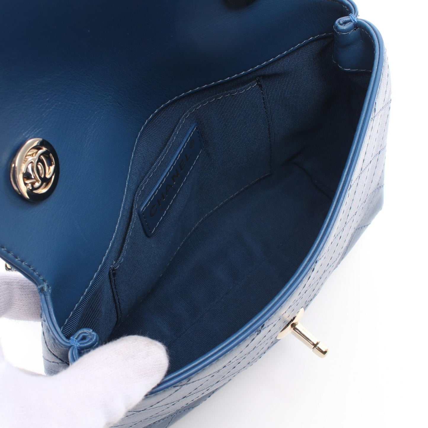 Chanel Mini Matelasse Leather Shoulder Bag