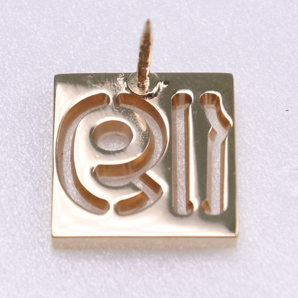 Chanel No.19 Gold Plated Rhinestone Brooch