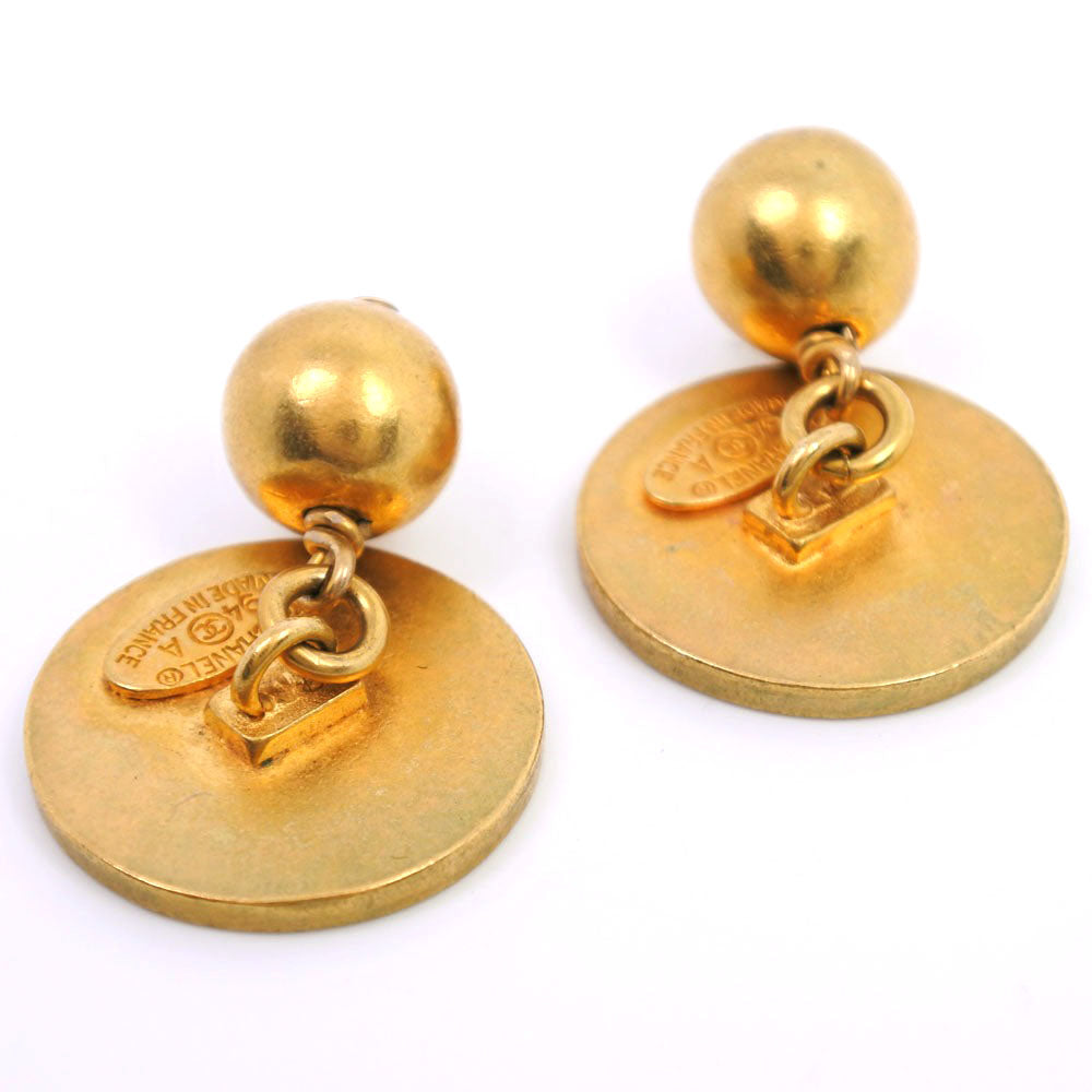 Chanel Gold Plated 94A Cufflinks