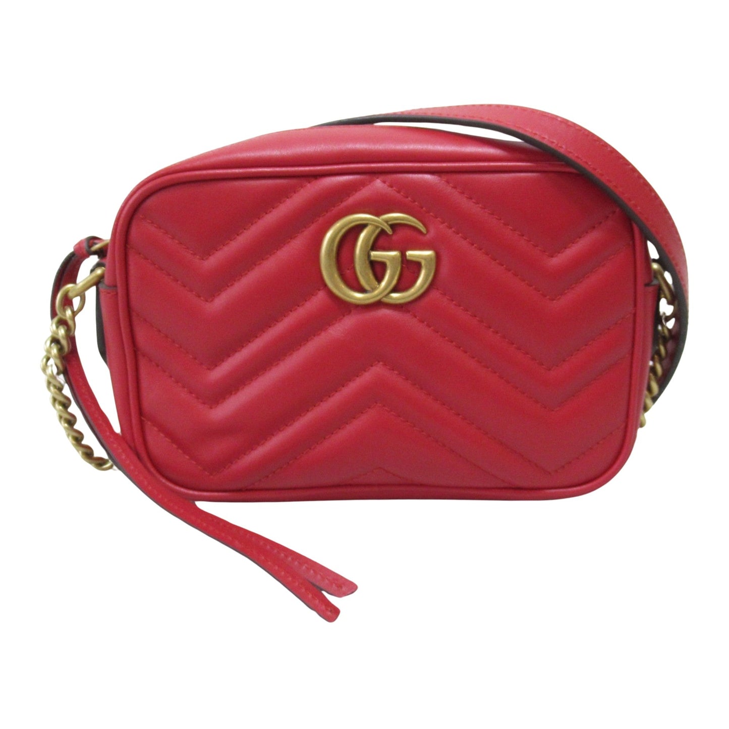 Gucci Gg Marmont  Leather Shoulder Bag ()