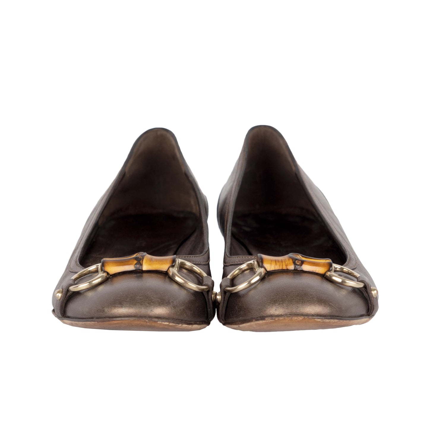 Luxury Gucci Trending 2025 Bamboo Ballet Flats - '10s