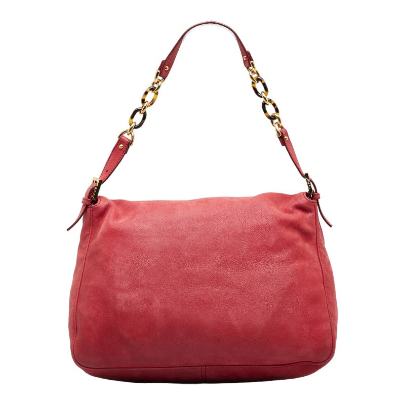 Luxury FendiLeather Mamma Forever Shoulder Bag - '10s