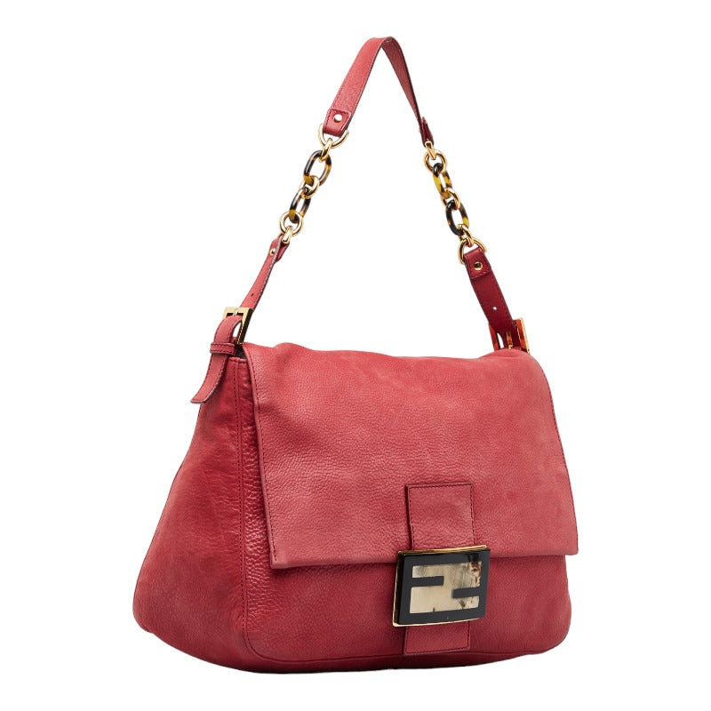 Luxury FendiLeather Mamma Forever Shoulder Bag - '10s