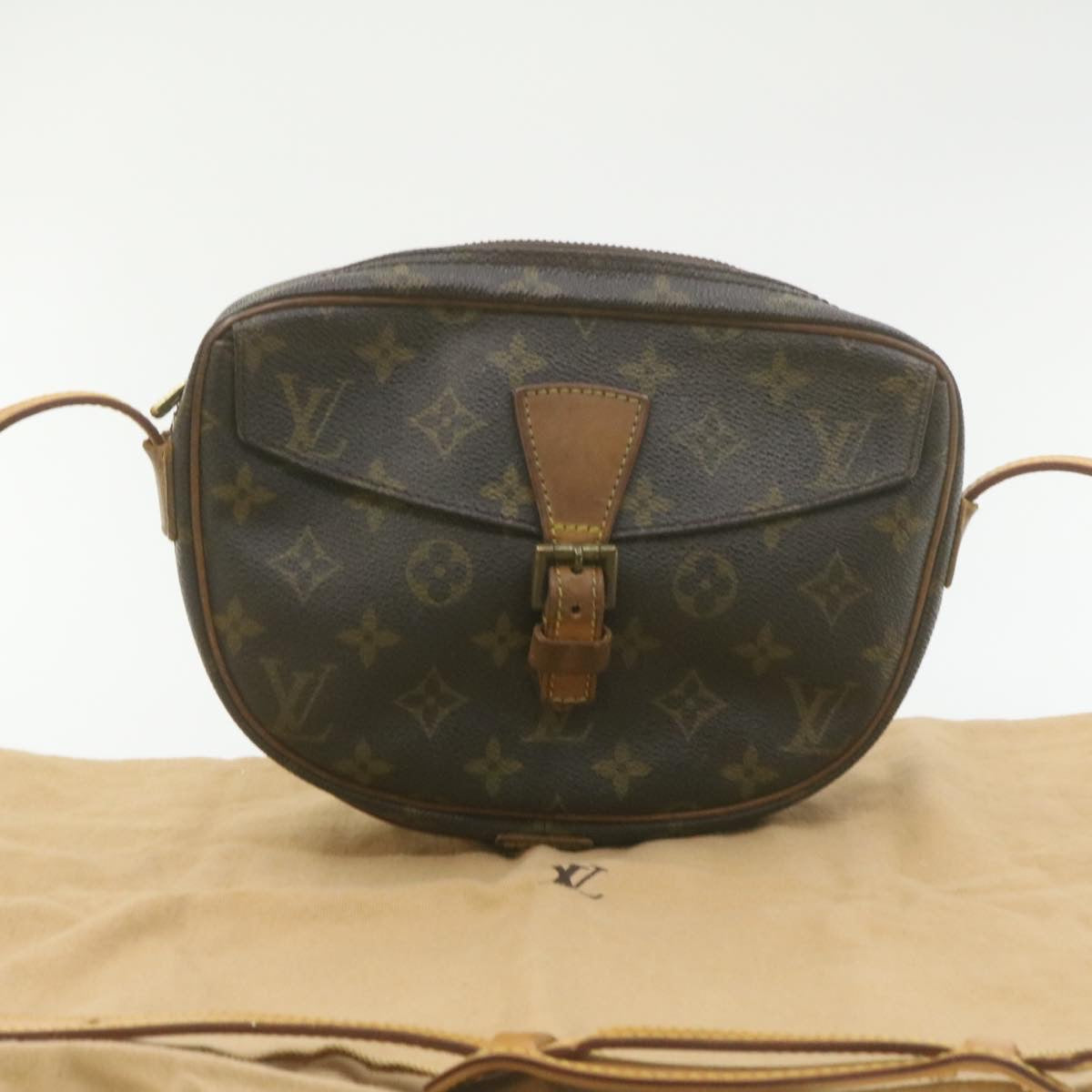 LOUIS VUITTON Monogram Jeune Fille PM Shoulder Bag M51227 LV 21401