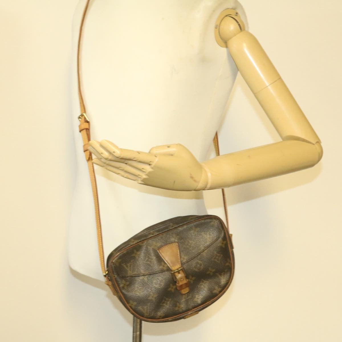 LOUIS VUITTON Monogram Jeune Fille PM Shoulder Bag M51227 LV 21401