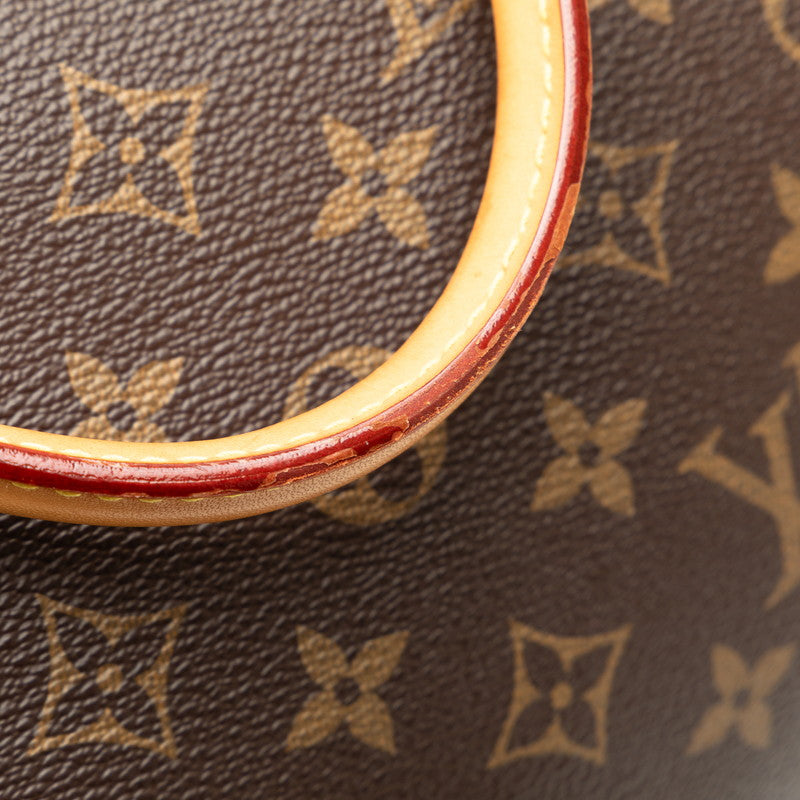 Louis Vuitton Monogram Thuren MM Handbag 2WAY M48814 Brown PVC Leather  Louis Vuitton
