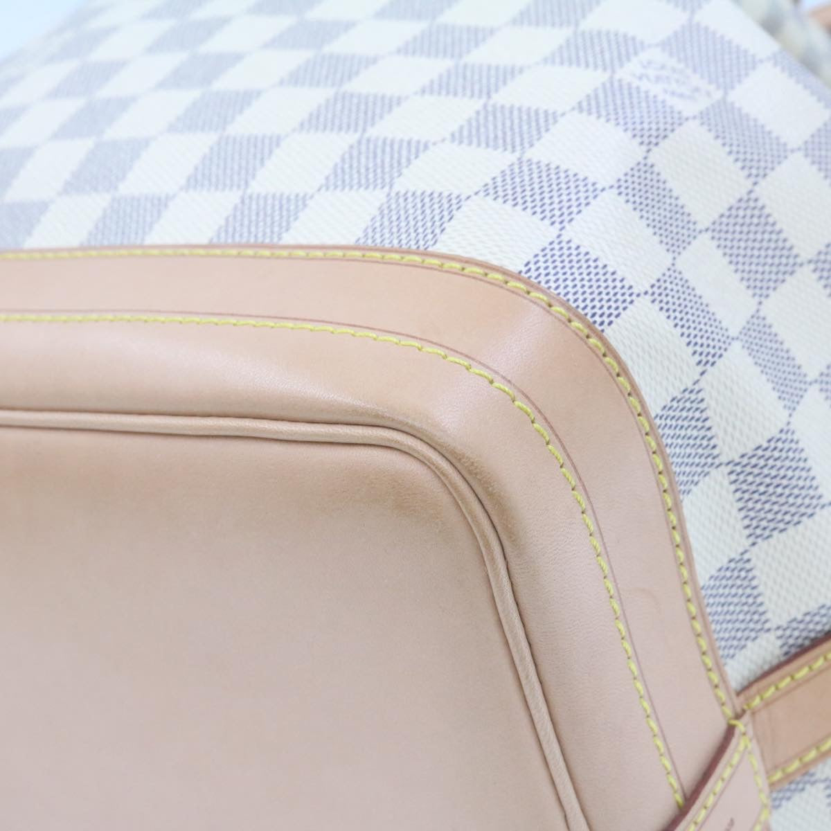 LOUIS VUITTON Damier Azur Noe Shoulder Bag N42222 LV 21577S
