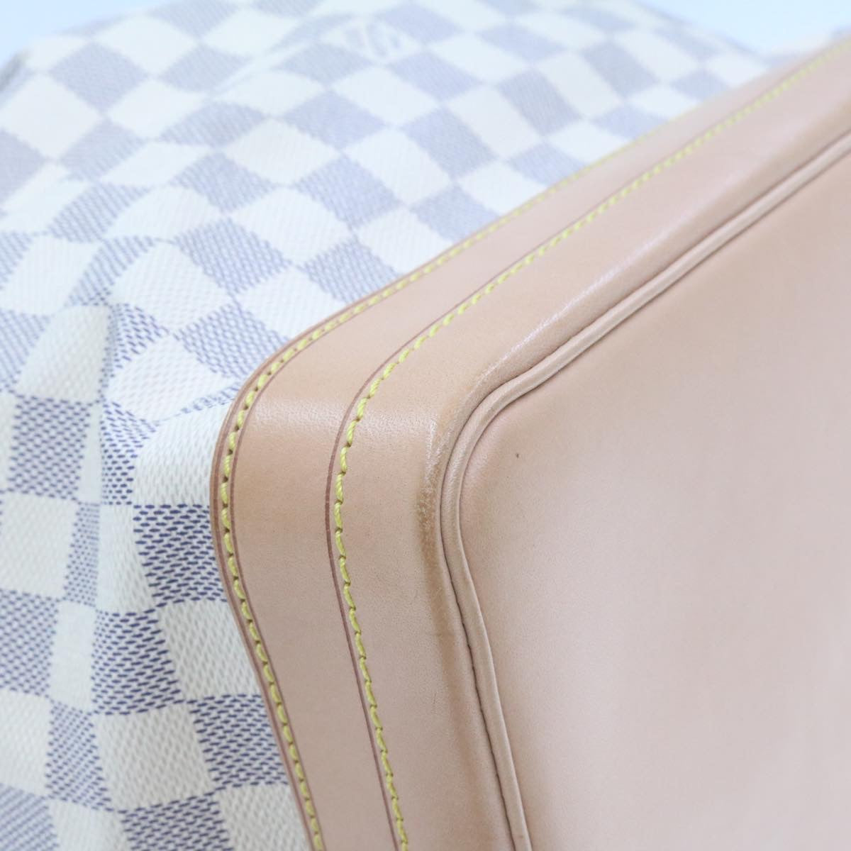 LOUIS VUITTON Damier Azur Noe Shoulder Bag N42222 LV 21577S