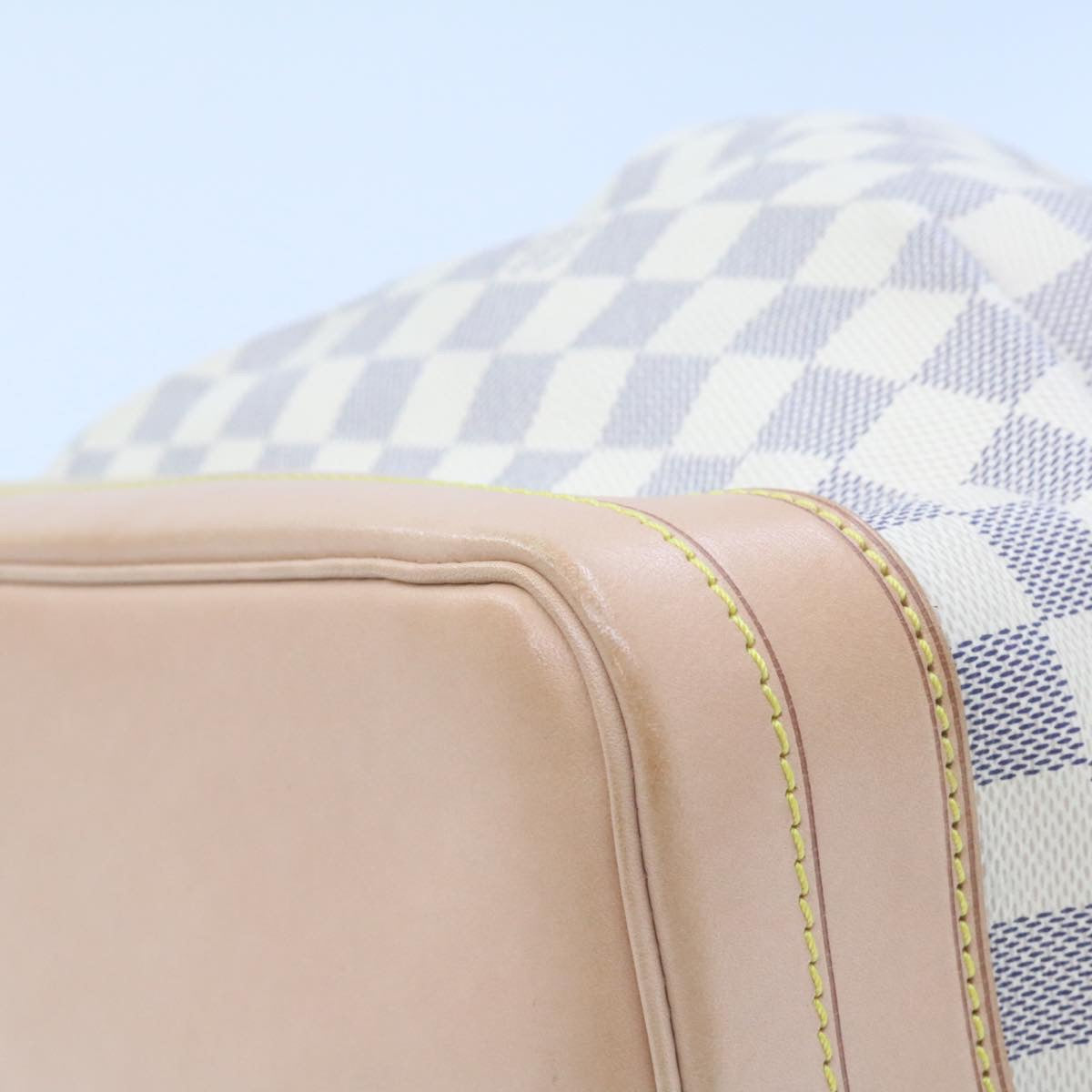 LOUIS VUITTON Damier Azur Noe Shoulder Bag N42222 LV 21577S