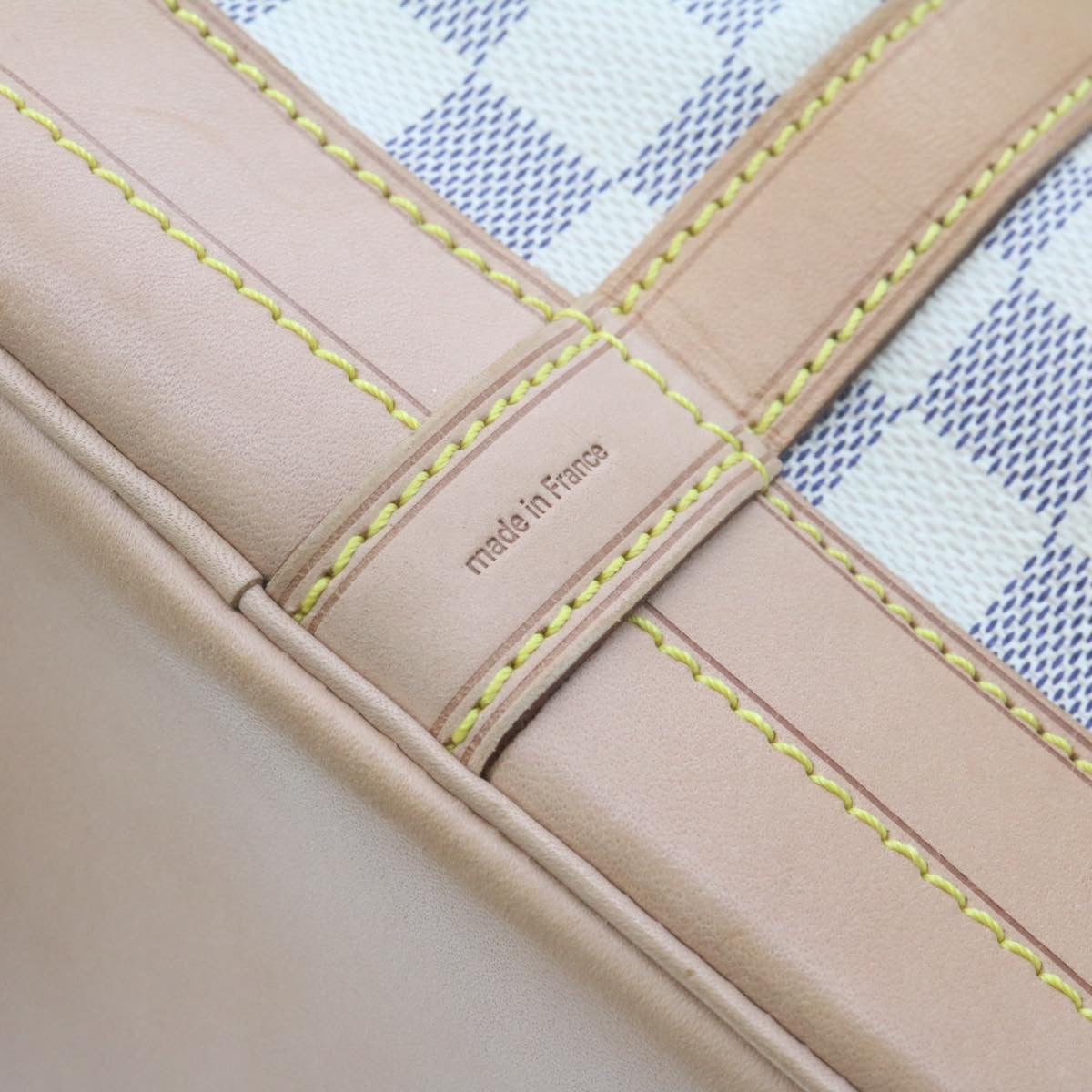 LOUIS VUITTON Damier Azur Noe Shoulder Bag N42222 LV 21577S