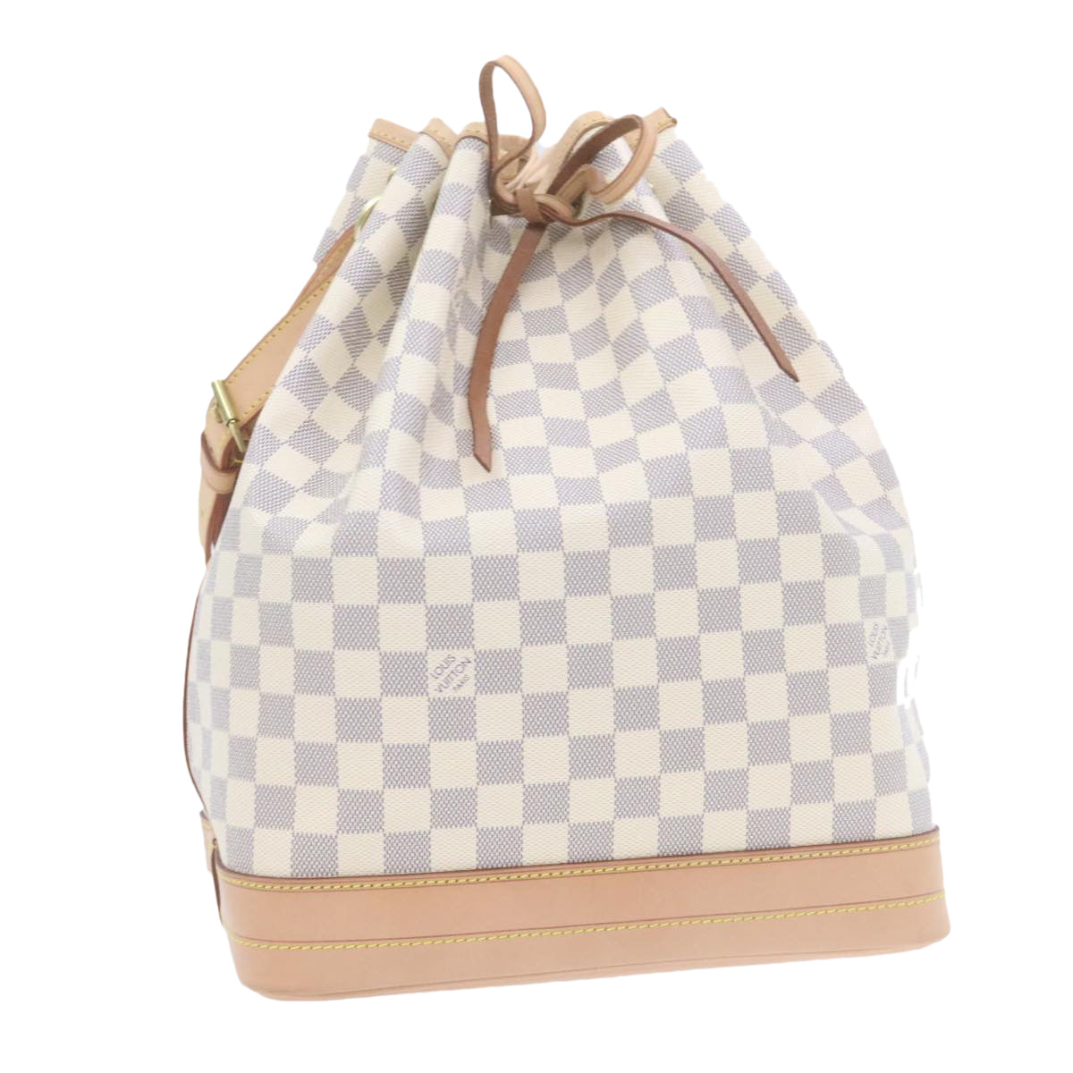 LOUIS VUITTON Damier Azur Noe Shoulder Bag N42222 LV 21577S