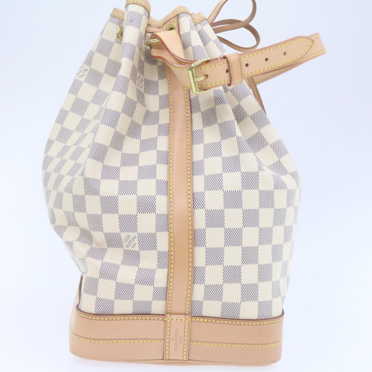 LOUIS VUITTON Damier Azur Noe Shoulder Bag N42222 LV 21577S