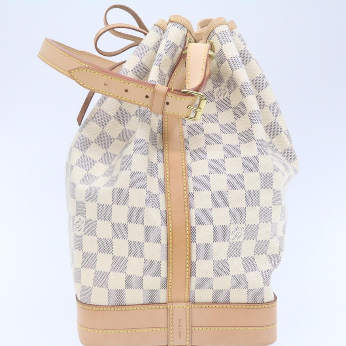 LOUIS VUITTON Damier Azur Noe Shoulder Bag N42222 LV 21577S