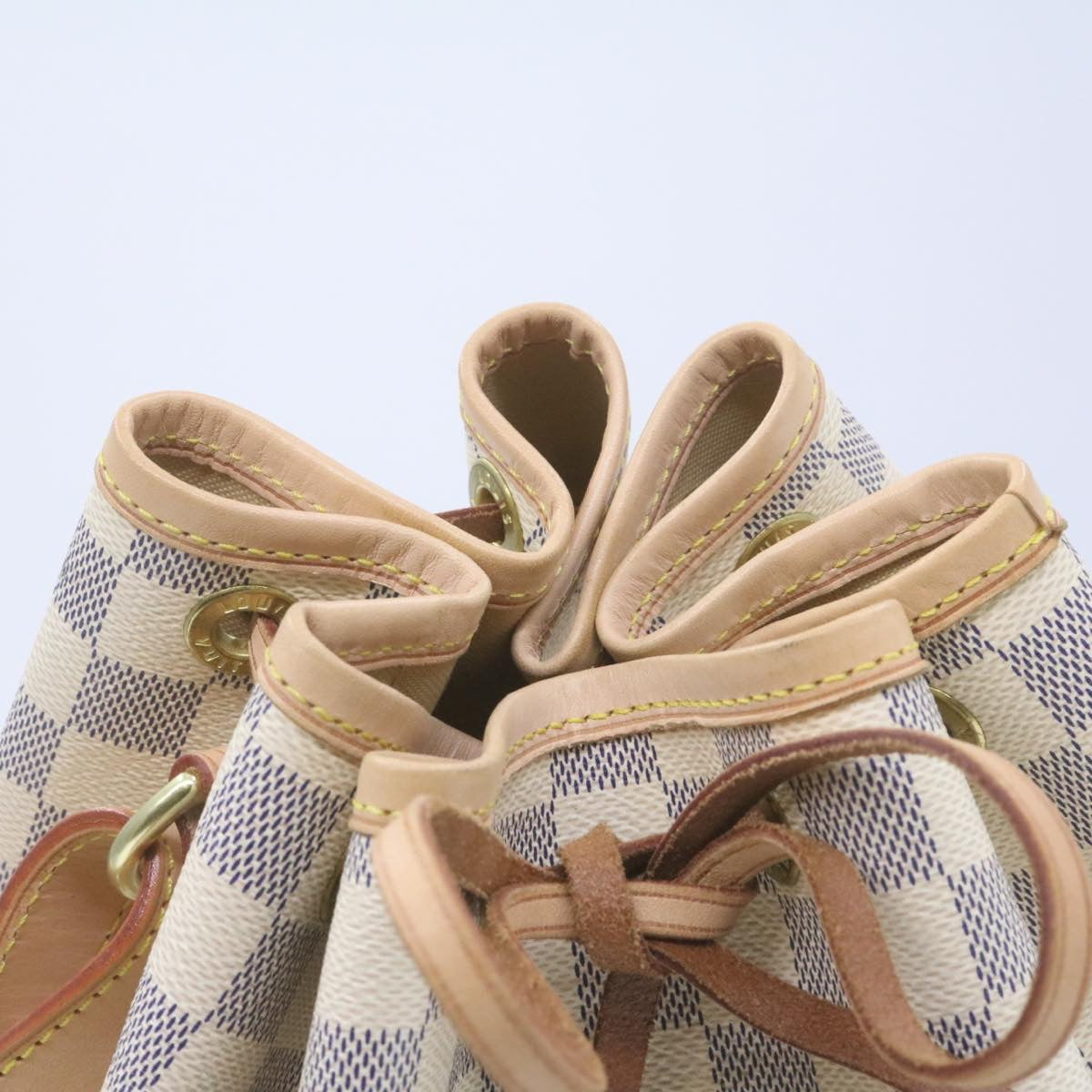 LOUIS VUITTON Damier Azur Noe Shoulder Bag N42222 LV 21577S