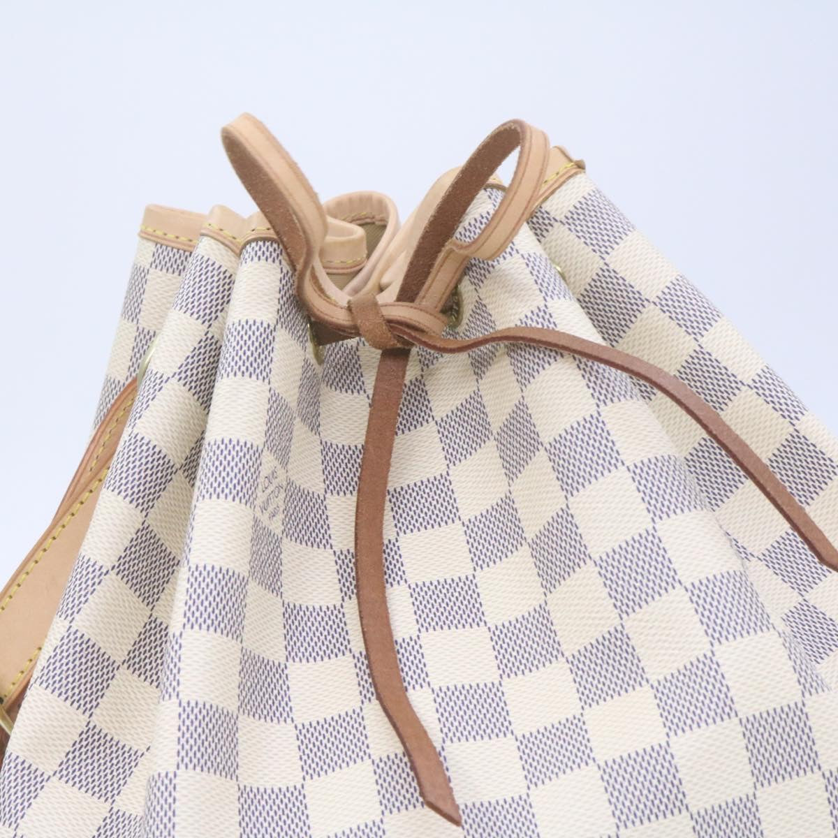 LOUIS VUITTON Damier Azur Noe Shoulder Bag N42222 LV 21577S