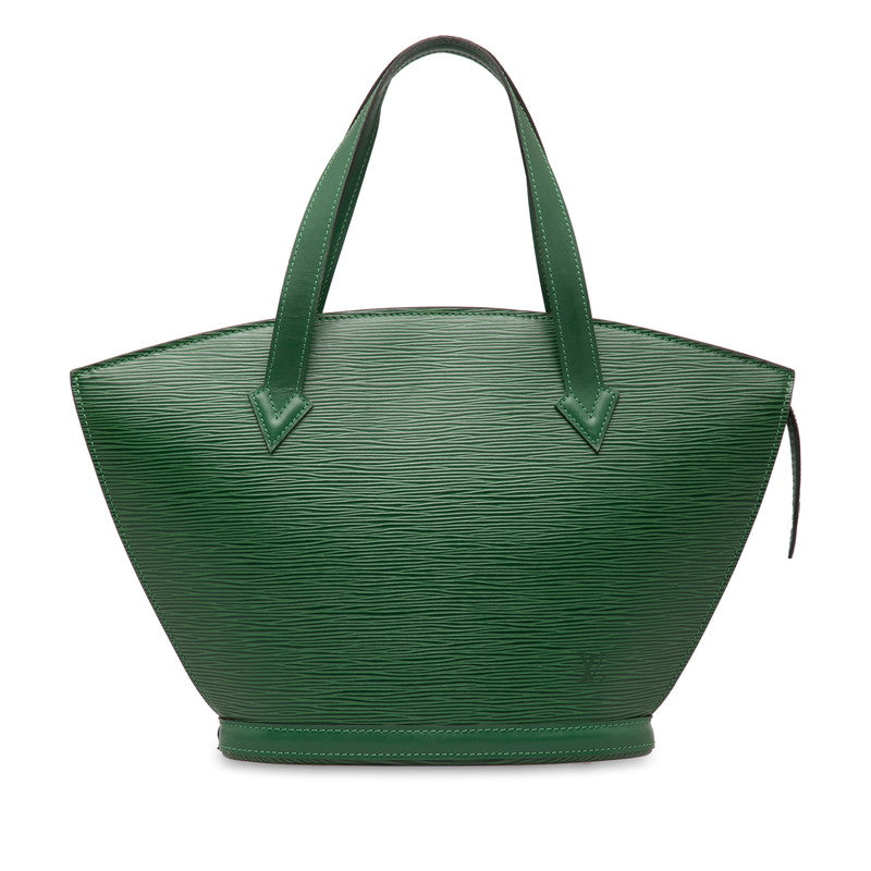 Louis Vuitton Epi Sandjack Handbag M52274 Borneo Green Leather  Louis Vuitton