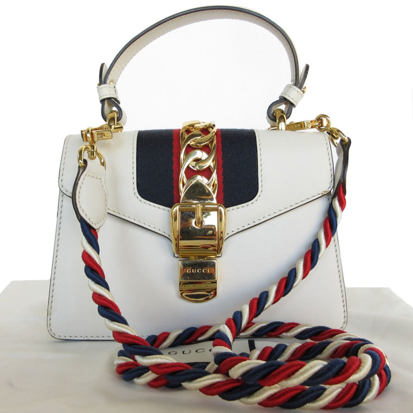 Gucci Sylvie  Leather Shoulder Bag ()