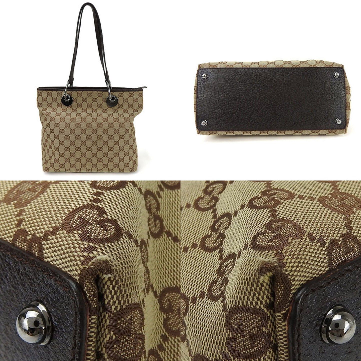 Luxury Gucci Trending 2025 Gg Canvas  Canvas Tote Bag ()