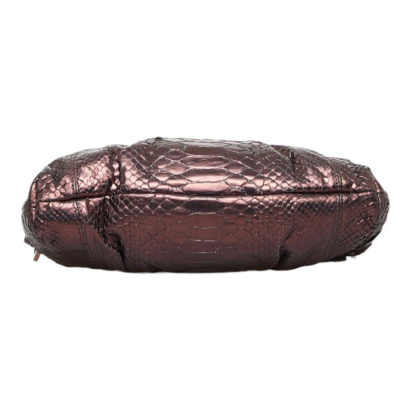 Luxury FendiMetallic Embossed Chef Bag - '10s