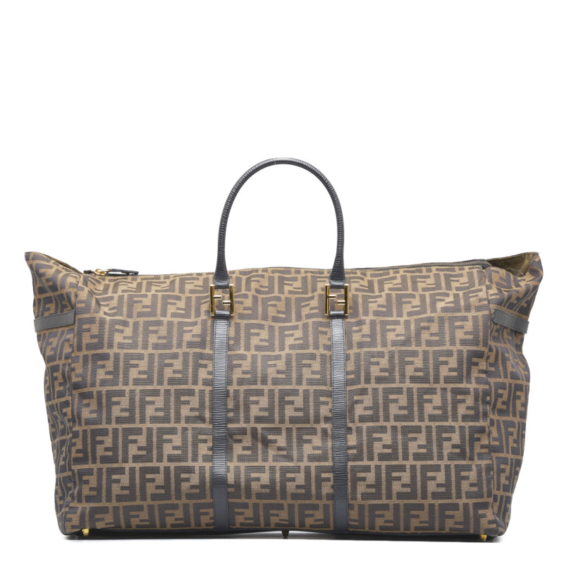 Luxury FendiZucca Canvas Travel bag - '10s