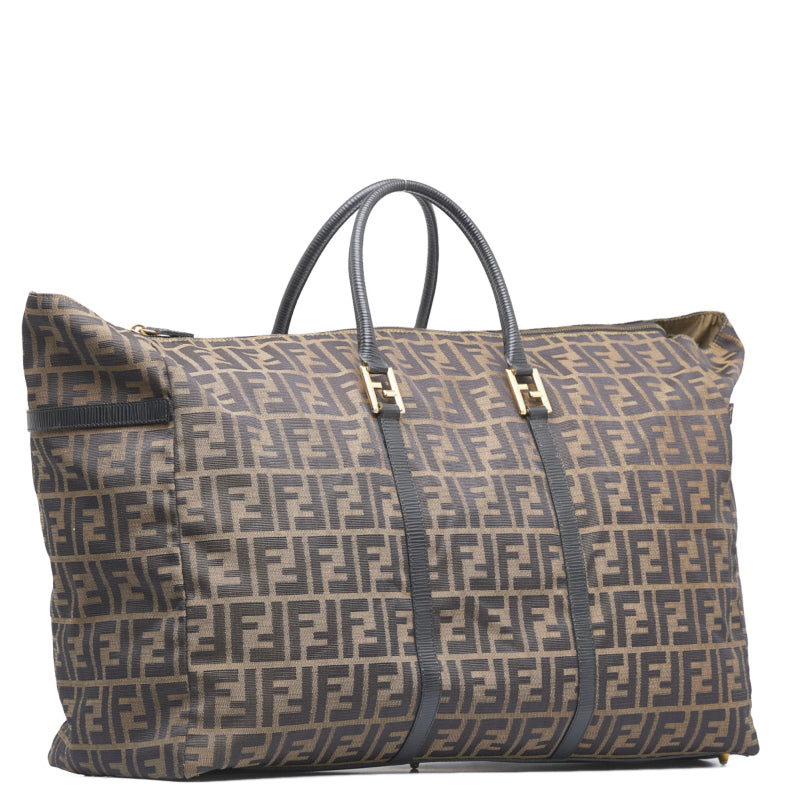 Luxury FendiZucca Canvas Travel bag - '10s
