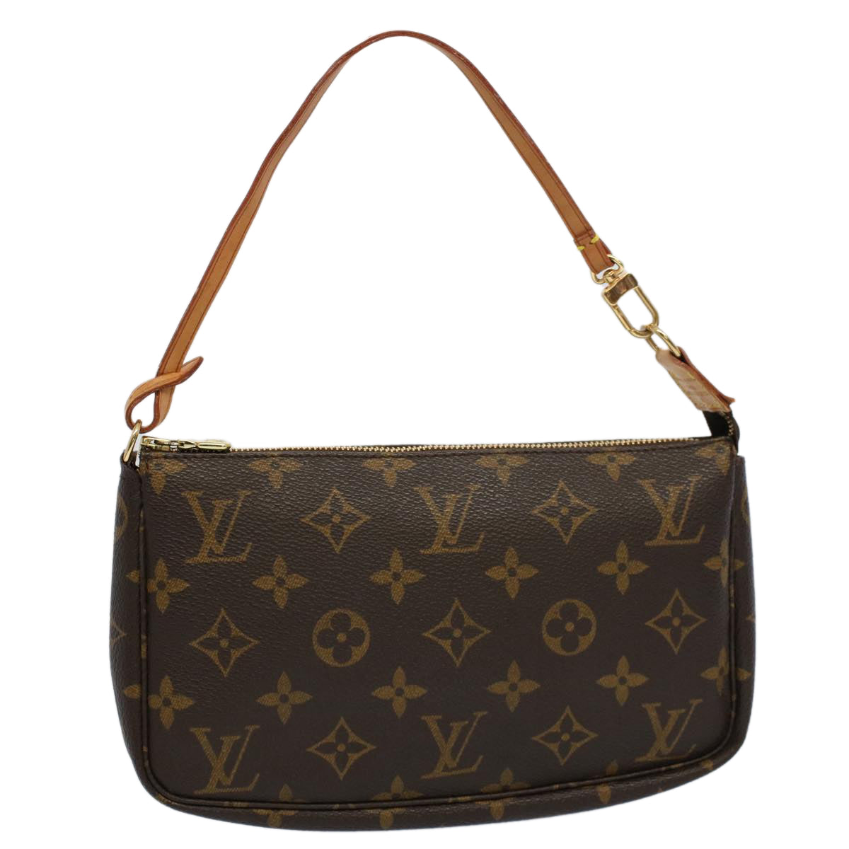 Louis Vuitton Pochette Accessoire  Canvas Clutch Bag ()