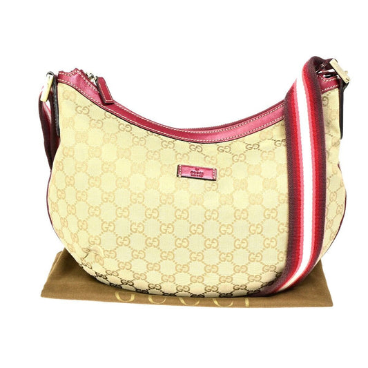 Luxury Gucci Trending 2025 Gg Canvas  Canvas Shoulder Bag ()