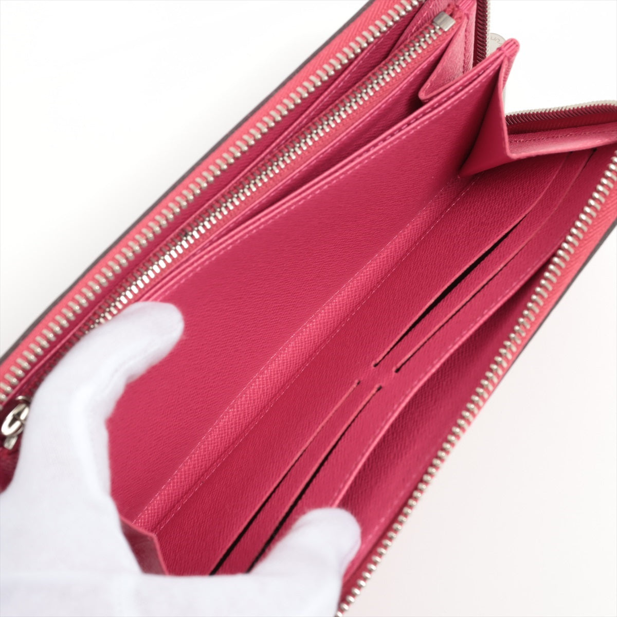 Louis Vuitton Epi  Wallet M69347 Pink Round Zip Wallet