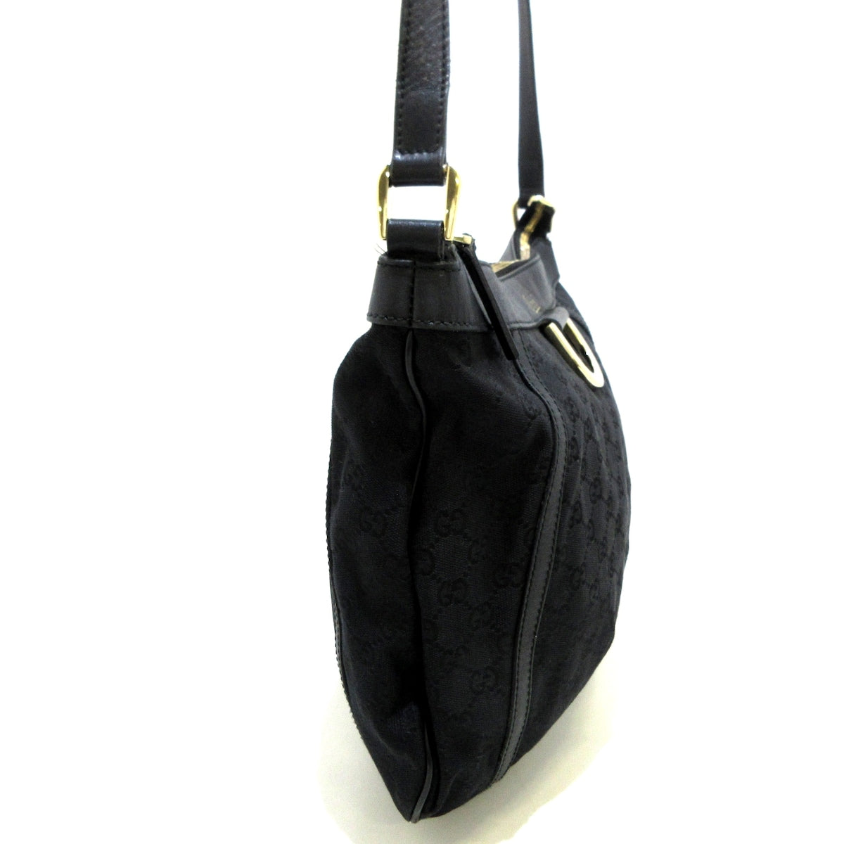 Gucci Abbey  Canvas Shoulder Bag ()