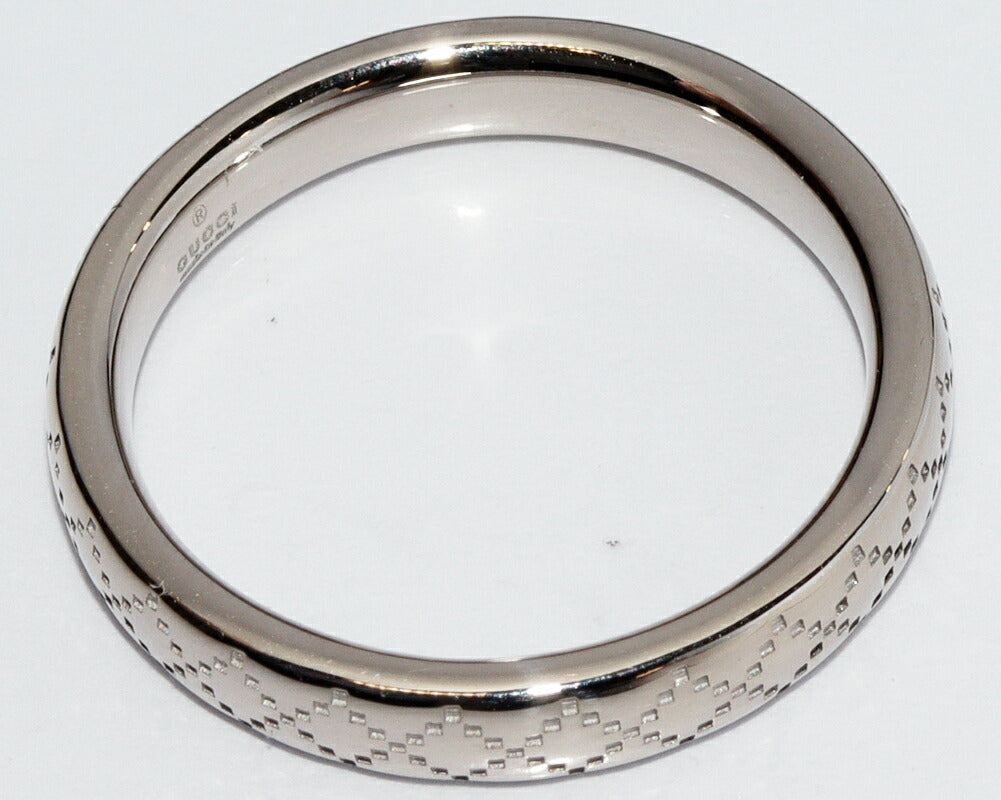 Luxury Gucci Trending 2025 K18WG Diamantissima Ring
