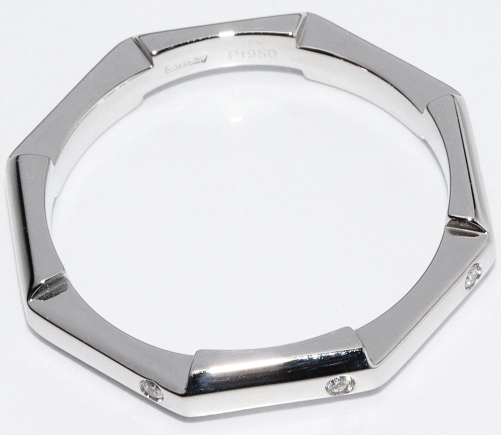 Luxury Gucci Trending 2025 Pt950 Diamond Linked to Love Wedding Band Ring