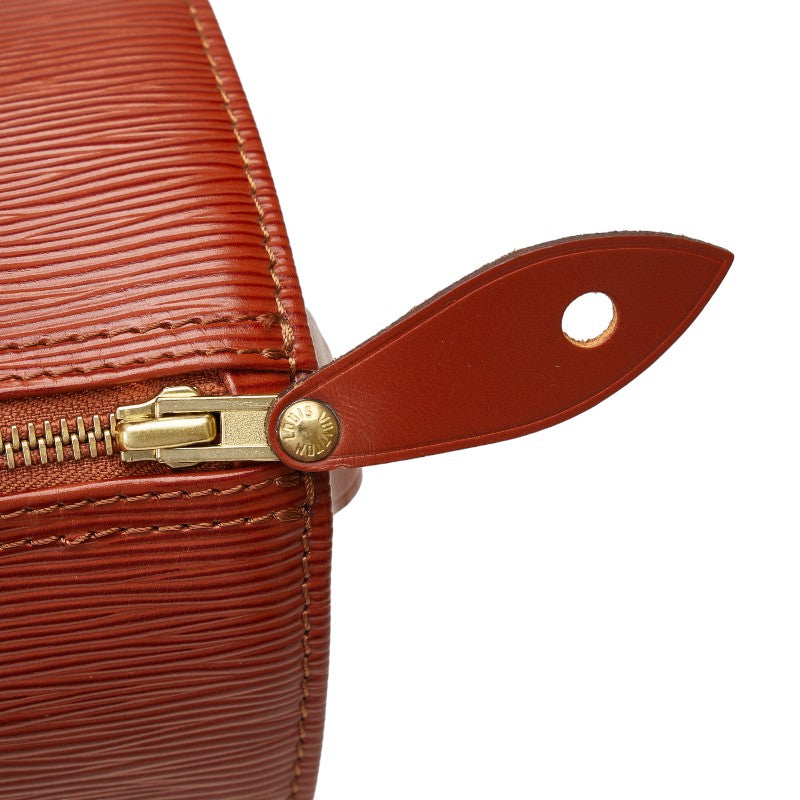 Louis Vuitton Epi Speedy 25 Handbag Mini Boston Bag M43013 Kenyan Brown Leather  Louis Vuitton