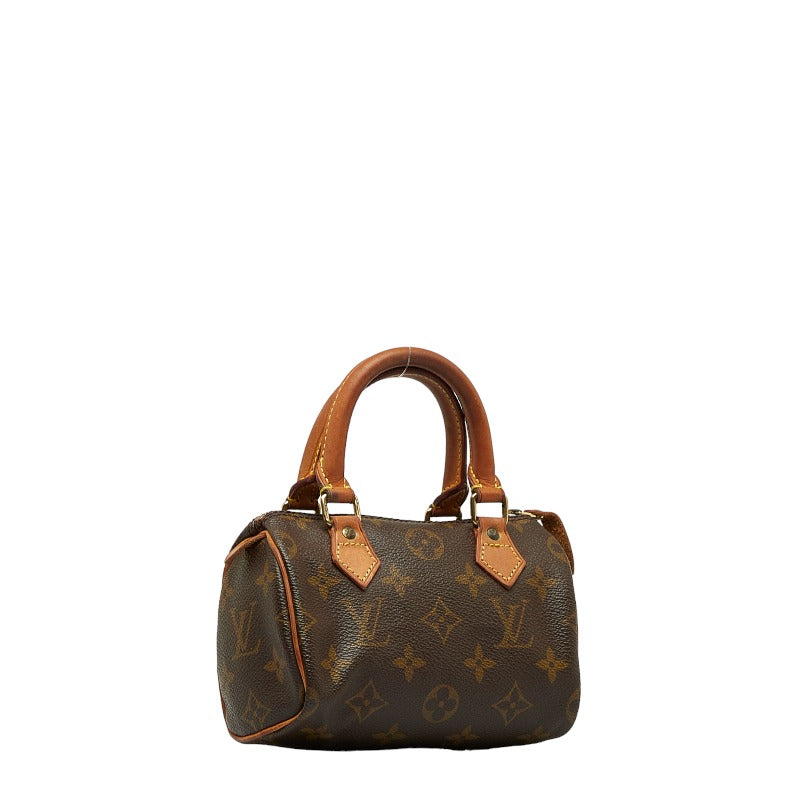Louis Vuitton Monogram Mini Speedy Handbag Shoulder Bag 2WAY M41534