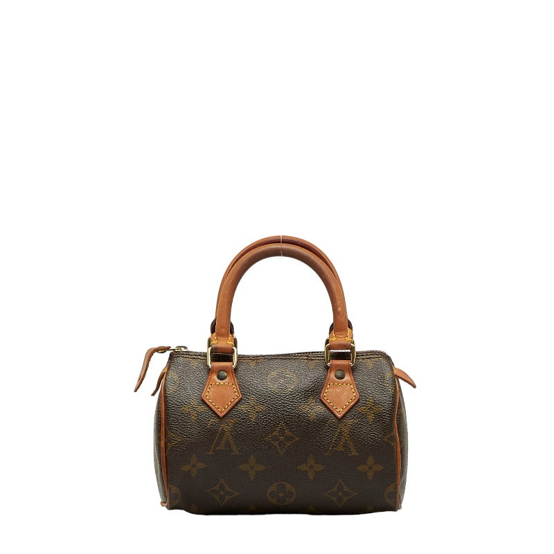 Louis Vuitton Monogram Mini Speedy Handbag Shoulder Bag 2WAY M41534