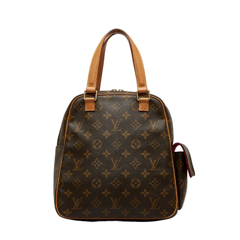 Louis Vuitton Monogram M51161 Handbag Leather Brown
