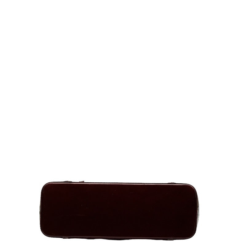 Louis Vuitton Monogram Verni Avalon Zip Shoulder Bag M91745 Rouge