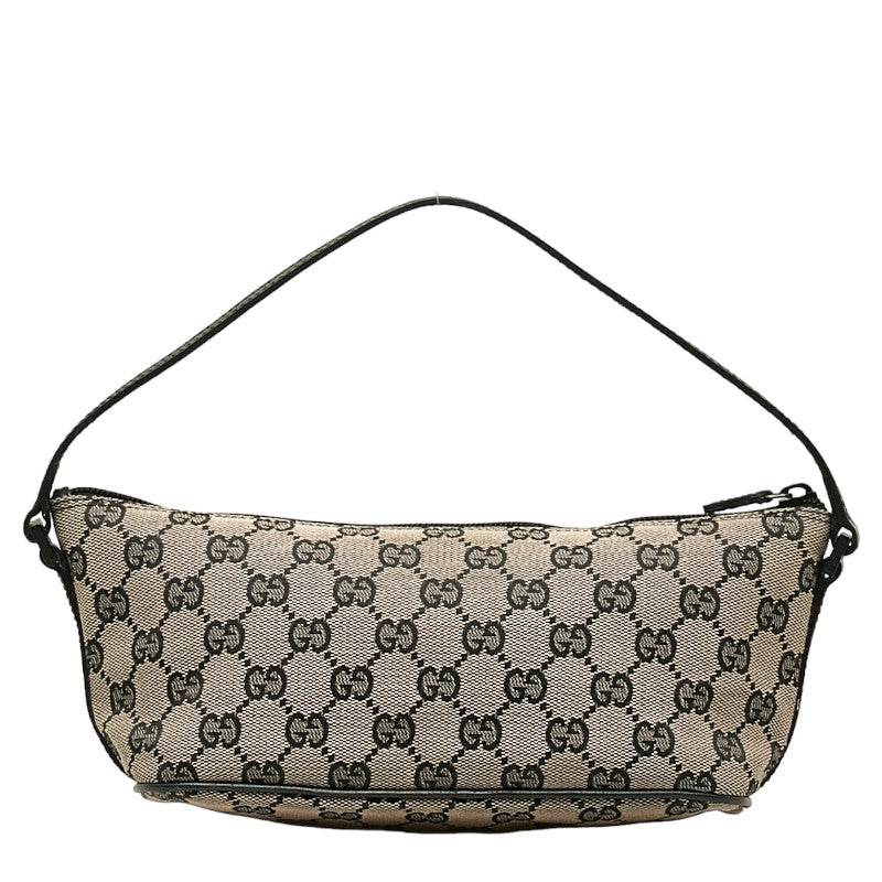 Luxury Gucci Trending 2025 Boat Handbag in Monogram Canvas Leather Black