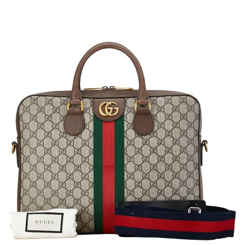 Luxury Gucci Trending 2025 Ophidia 2WAY Handbag PVC Leather 574793