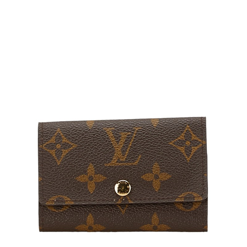 Louis Vuitton Monogram Multicles 6 Key Case M62630 Brown PVC Leather