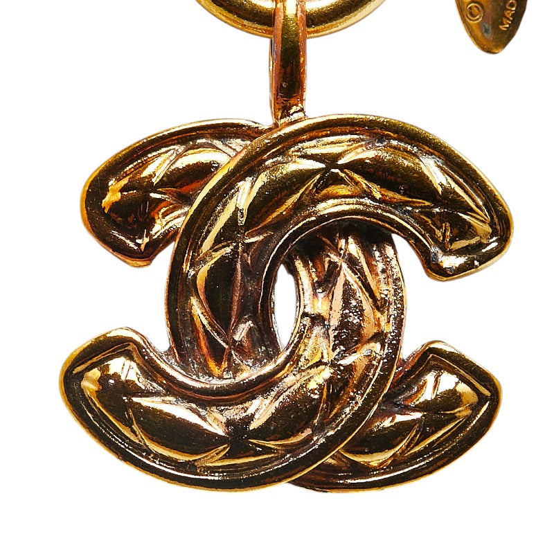 Chanel Vintage Matelasse Coco Mark Necklace
