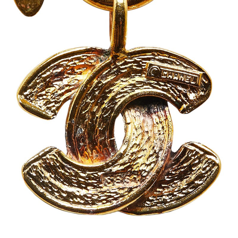 Chanel Vintage Matelasse Coco Mark Necklace