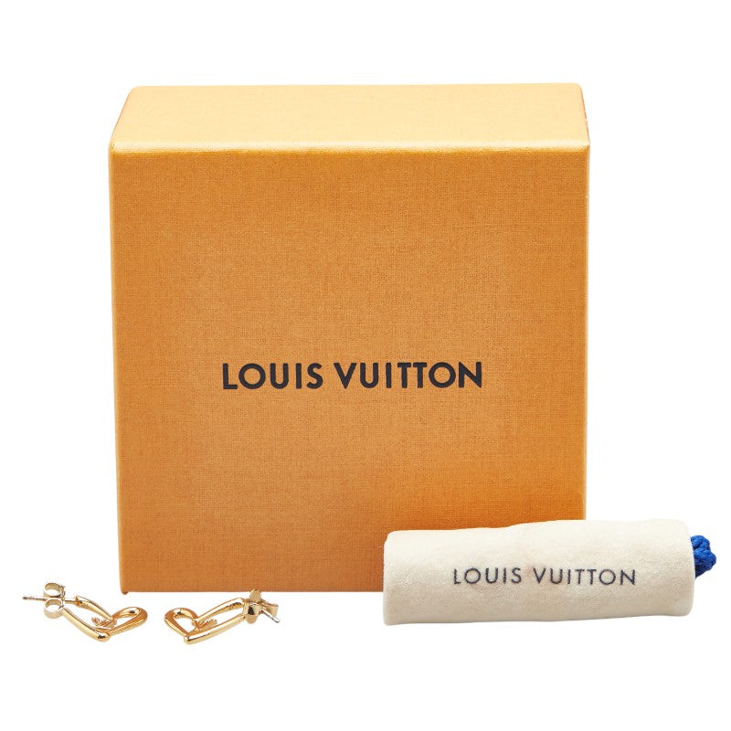 Louis Vuitton Heart Falling Love PM Earrings M00463