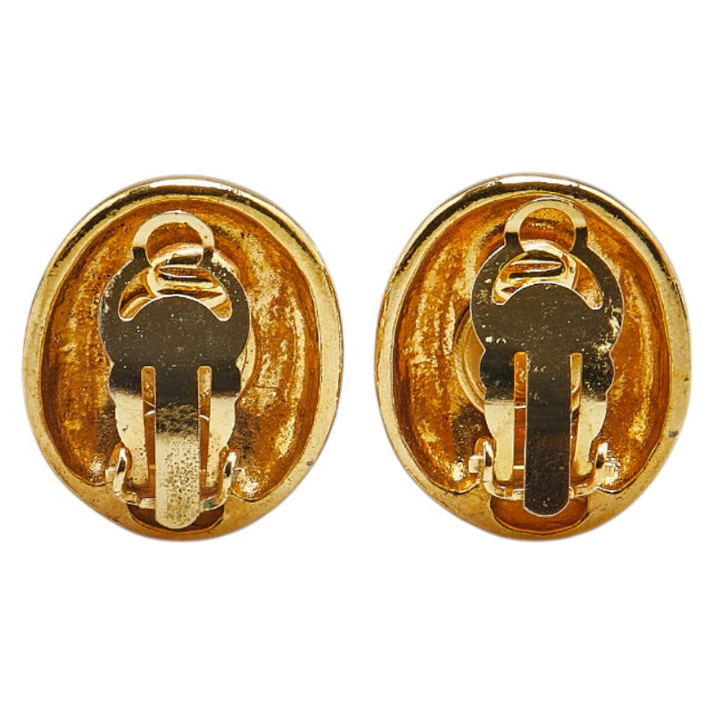 Chanel Mademoiselle Gold Earrings