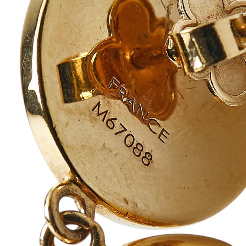 Louis Vuitton Bijou Earrings M67088 Gold Brown