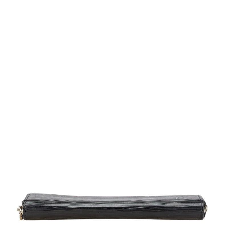 Louis Vuitton Epi Zippy Wallet Black Leather