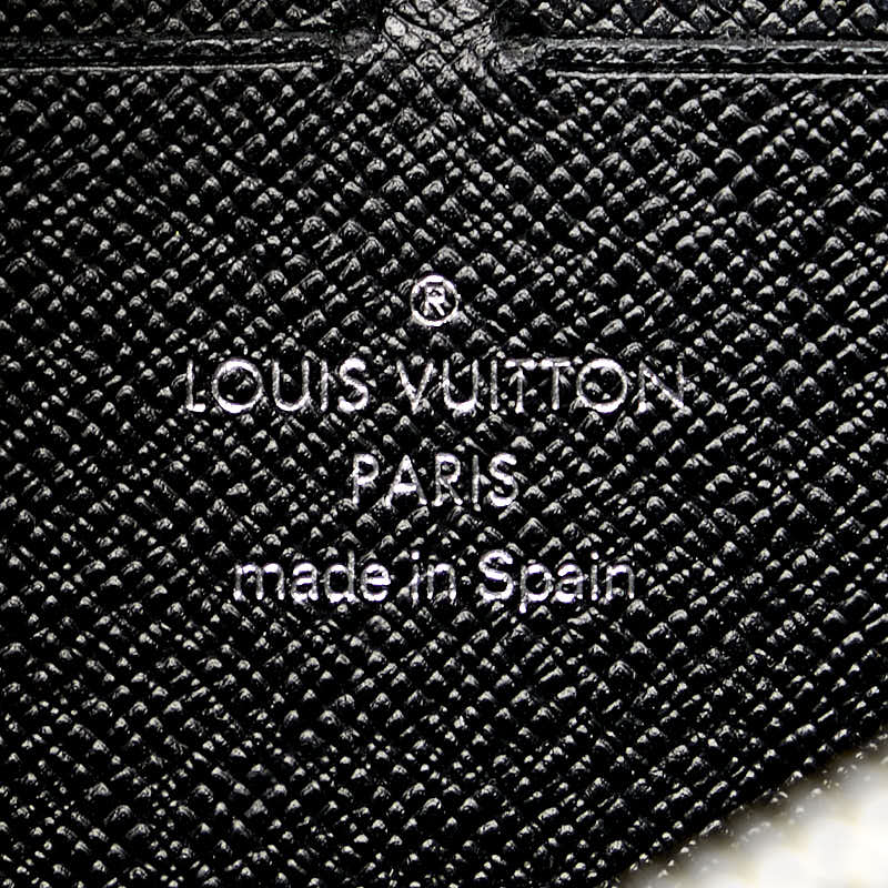 Louis Vuitton Epi Zippy Wallet Black Leather