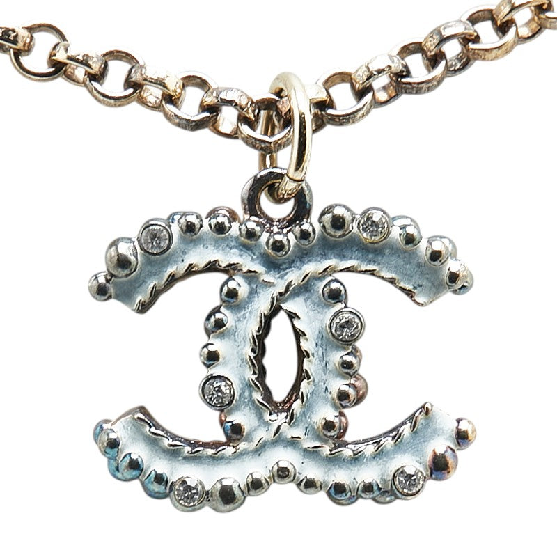 Chanel Coco Mark Necklace Gold Plated